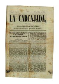 La carcajada : enciclopedia de gracias, sales, chistes, donaires y ocurrencias de los más célebres escritores antiguos. Núm. 10, 16 de marzo de 1844 | Biblioteca Virtual Miguel de Cervantes