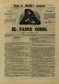 El padre Cobos. Año I, Número XLIV, 20 de mayo de 1855 | Biblioteca Virtual Miguel de Cervantes