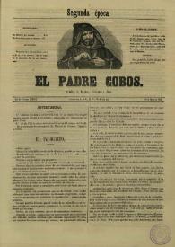 El padre Cobos. Año II, Número XXXVIII, 10 de marzo de 1856 | Biblioteca Virtual Miguel de Cervantes