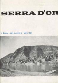 Serra d'Or. Any III, núm. 5, maig 1961 | Biblioteca Virtual Miguel de Cervantes