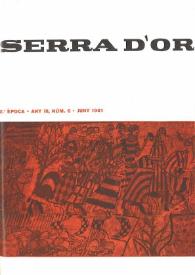 Serra d'Or. Any III, núm. 6, juny 1961 | Biblioteca Virtual Miguel de Cervantes