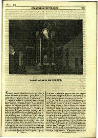 Semanario pintoresco español. Tomo I, Núm. 36, 4 de diciembre de 1836 | Biblioteca Virtual Miguel de Cervantes