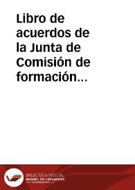 Libro de acuerdos de la Junta de Comisión de formación de Ordenanzas facultativas para la construcción y reforma de edificios de la Corte y precaución para los casos de incendio. (1814-1819). Libros de acuerdos de Ordenanzas facultativas. Año 1815 | Biblioteca Virtual Miguel de Cervantes