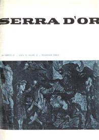 Serra d'Or. Any V, núm. 2, febrer 1963 | Biblioteca Virtual Miguel de Cervantes