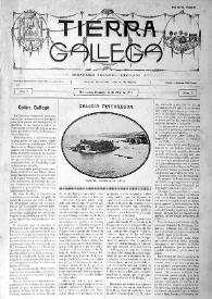 Tierra Gallega (Montevideo, 1917-1918) [Reprodución]. Núm. 9, 15 de abril de 1917 | Biblioteca Virtual Miguel de Cervantes