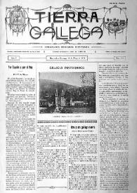 Tierra Gallega (Montevideo, 1917-1918) [Reprodución]. Núm. 13, 13 de mayo de 1917 | Biblioteca Virtual Miguel de Cervantes