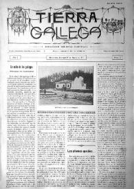 Tierra Gallega (Montevideo, 1917-1918) [Reprodución]. Núm. 27, 19 de agosto de 1917 | Biblioteca Virtual Miguel de Cervantes