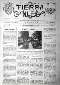 Tierra Gallega (Montevideo, 1917-1918) [Reprodución]. Núm. 28, 26 de agosto de 1917 | Biblioteca Virtual Miguel de Cervantes