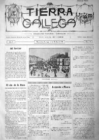 Tierra Gallega (Montevideo, 1917-1918) [Reprodución]. Núm. 35, 14 de octubre de 1917 | Biblioteca Virtual Miguel de Cervantes