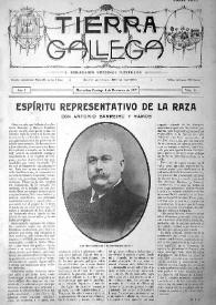 Tierra Gallega (Montevideo, 1917-1918) [Reprodución]. Núm. 38, 4 de octubre de 1917 | Biblioteca Virtual Miguel de Cervantes