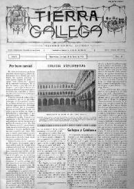 Tierra Gallega (Montevideo, 1917-1918) [Reprodución]. Núm. 49, 20 de enero de 1918 | Biblioteca Virtual Miguel de Cervantes