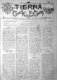 Tierra Gallega (Montevideo, 1917-1918) [Reprodución]. Núm. 50, 27 de enero de 1918 | Biblioteca Virtual Miguel de Cervantes