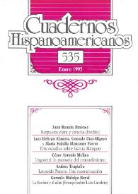 Cuadernos Hispanoamericanos. Núm. 535, enero 1995 | Biblioteca Virtual Miguel de Cervantes