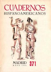 Cuadernos Hispanoamericanos. Núm. 371, mayo 1981 | Biblioteca Virtual Miguel de Cervantes