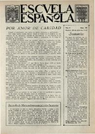 Escuela española. Año II, Primer semestre, núm. 50, 30 de abril de 1942 | Biblioteca Virtual Miguel de Cervantes