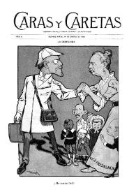 Caras y caretas : semanario festivo, literario, artístico y de actualidades. Año II, núm. 15, 14 de enero de 1899 | Biblioteca Virtual Miguel de Cervantes