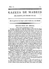 Gazeta de Madrid. 1808. Núm. 12, 9 de febrero de 1808 | Biblioteca Virtual Miguel de Cervantes