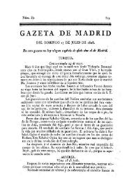 Gazeta de Madrid. 1808. Núm. 89, 17 de julio de 1808 | Biblioteca Virtual Miguel de Cervantes