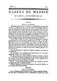 Gazeta de Madrid. 1808. Núm. 155, 15 de diciembre de 1808 | Biblioteca Virtual Miguel de Cervantes