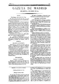 Gazeta de Madrid. 1810. Núm. 25, 25 de enero de 1810 | Biblioteca Virtual Miguel de Cervantes