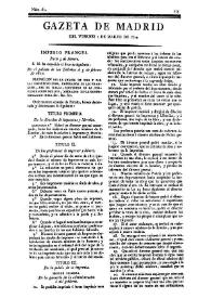 Gazeta de Madrid. 1810. Núm. 61, 2 de marzo de 1810 | Biblioteca Virtual Miguel de Cervantes