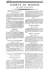 Gazeta de Madrid. 1810. Núm. 110, 20 de abril de 1810 | Biblioteca Virtual Miguel de Cervantes