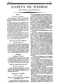 Gazeta de Madrid. 1810. Núm. 117, 27 de abril de 1810 | Biblioteca Virtual Miguel de Cervantes