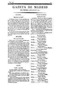 Gazeta de Madrid. 1810. Núm. 124, 4 de mayo de 1810 | Biblioteca Virtual Miguel de Cervantes