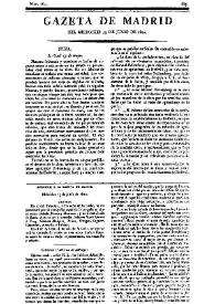 Gazeta de Madrid. 1810. Núm. 164, 13 de junio de 1810 | Biblioteca Virtual Miguel de Cervantes