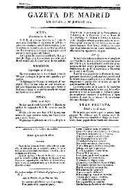 Gazeta de Madrid. 1810. Núm. 174, 23 de junio de 1810 | Biblioteca Virtual Miguel de Cervantes