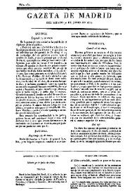 Gazeta de Madrid. 1810. Núm. 181, 30 de junio de 1810 | Biblioteca Virtual Miguel de Cervantes