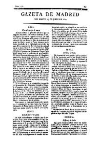 Gazeta de Madrid. 1810. Núm. 198, 17 de julio de 1810 | Biblioteca Virtual Miguel de Cervantes