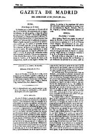 Gazeta de Madrid. 1810. Núm. 199, 18 de julio de 1810 | Biblioteca Virtual Miguel de Cervantes