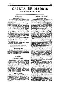 Gazeta de Madrid. 1810. Núm. 210, 29 de julio de 1810 | Biblioteca Virtual Miguel de Cervantes