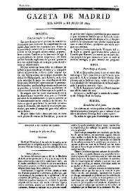 Gazeta de Madrid. 1810. Núm. 211, 30 de julio de 1810 | Biblioteca Virtual Miguel de Cervantes