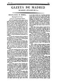 Gazeta de Madrid. 1810. Núm. 223, 11 de agosto de 1810 | Biblioteca Virtual Miguel de Cervantes