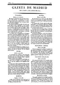 Gazeta de Madrid. 1810. Núm. 237, 25 de agosto de 1810 | Biblioteca Virtual Miguel de Cervantes