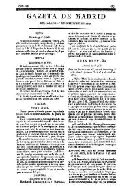 Gazeta de Madrid. 1810. Núm. 244, 1º de septiembre de 1810 | Biblioteca Virtual Miguel de Cervantes