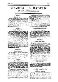 Gazeta de Madrid. 1810. Núm. 267, 24 de septiembre de 1810 | Biblioteca Virtual Miguel de Cervantes