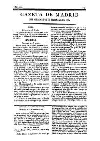 Gazeta de Madrid. 1810. Núm. 269, 26 de septiembre de 1810 | Biblioteca Virtual Miguel de Cervantes