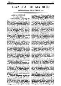 Gazeta de Madrid. 1810. Núm. 290, 17 de octubre de 1810 | Biblioteca Virtual Miguel de Cervantes