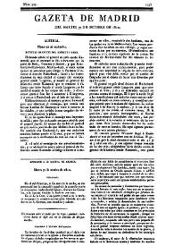 Gazeta de Madrid. 1810. Núm. 303, 30 de octubre de 1810 | Biblioteca Virtual Miguel de Cervantes