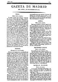 Gazeta de Madrid. 1810. Núm. 309, 5 de noviembre de 1810 | Biblioteca Virtual Miguel de Cervantes