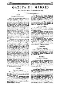 Gazeta de Madrid. 1810. Núm. 315, 11 de noviembre de 1810 | Biblioteca Virtual Miguel de Cervantes