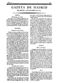 Gazeta de Madrid. 1810. Núm. 317, 13 de noviembre de 1810 | Biblioteca Virtual Miguel de Cervantes