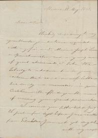 Carta de Letamendi. Madrid, 8 de mayo de 1835 | Biblioteca Virtual Miguel de Cervantes