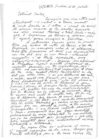 Carta de Eugenio Xammar a Carlos Esplá. Ginebra, 16 de julio [1954?] | Biblioteca Virtual Miguel de Cervantes