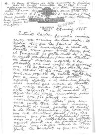 Carta de Eugenio Xammar a Carlos Esplá. México, 25 de mayo de 1955 | Biblioteca Virtual Miguel de Cervantes