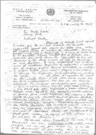 Carta de Eugenio Xammar a Carlos Esplá. Ginebra, 31 de mayo de 1956 | Biblioteca Virtual Miguel de Cervantes