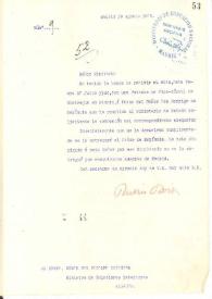 Carta de Rubén Darío a Ministro de Relaciones Exteriores en Managua | Biblioteca Virtual Miguel de Cervantes